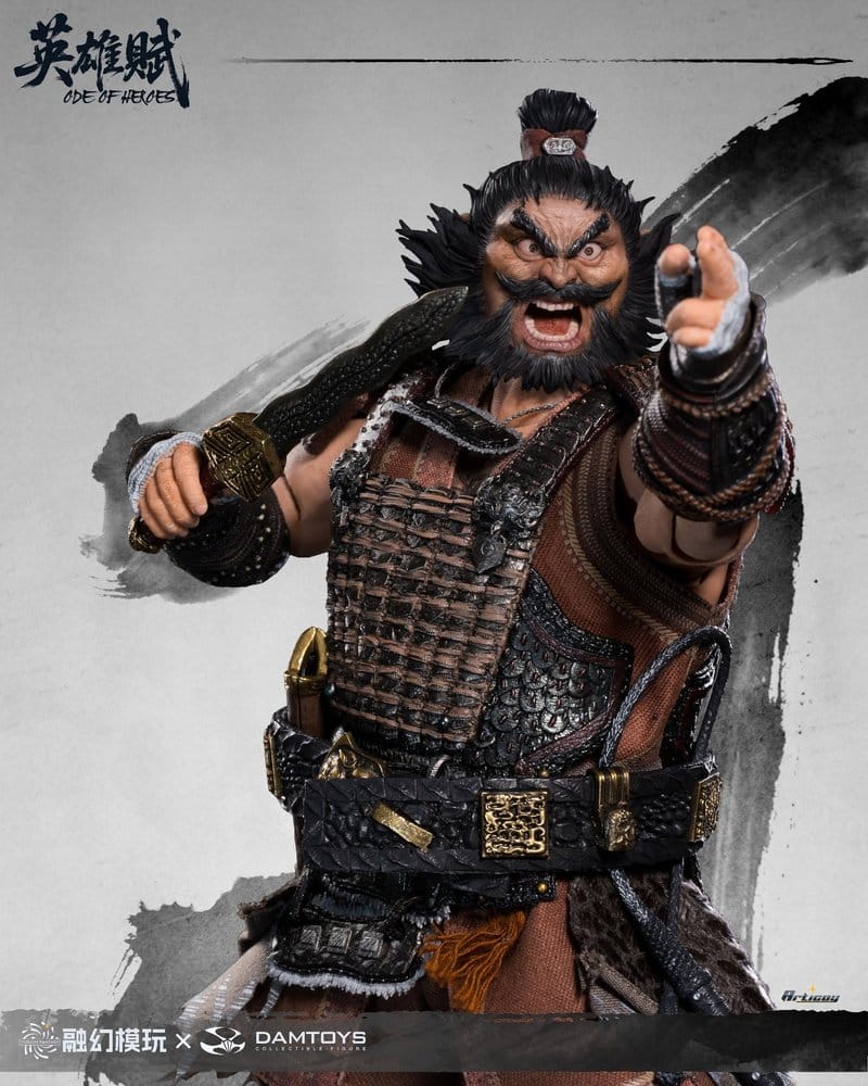 Romance of the Three Kingdoms Action Figure 1/12 Ode of Heroes: Zhang Fei (Deluxe) 16 cm