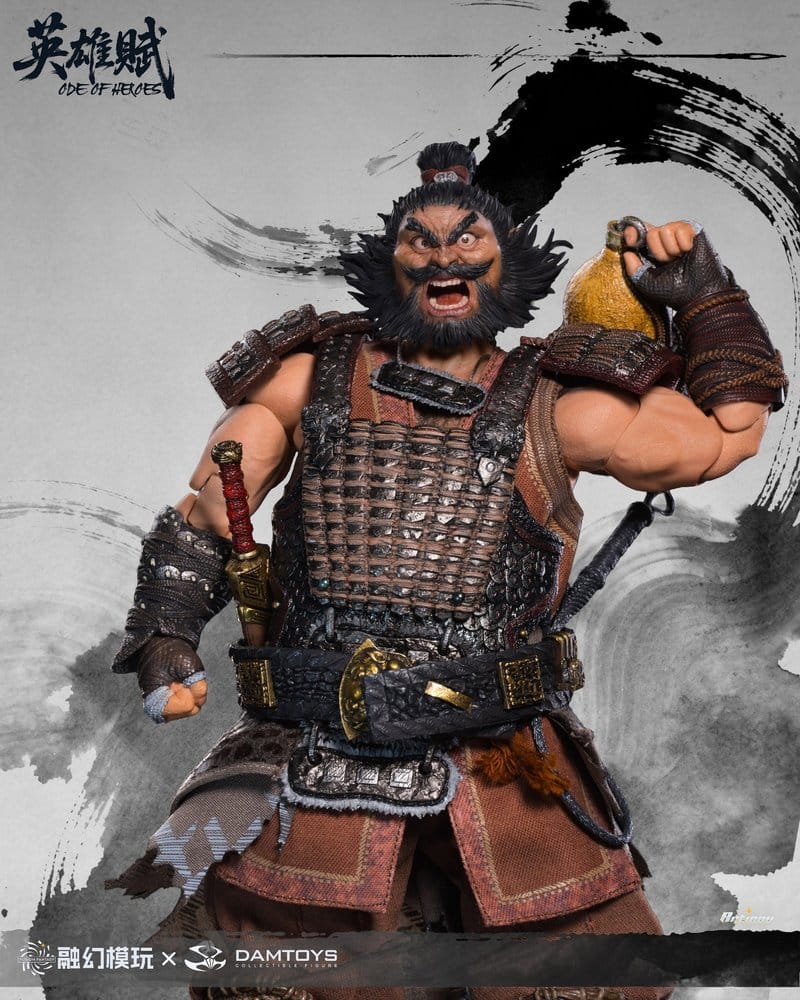 Romance of the Three Kingdoms Action Figure 1/12 Ode of Heroes: Zhang Fei (Deluxe) 16 cm