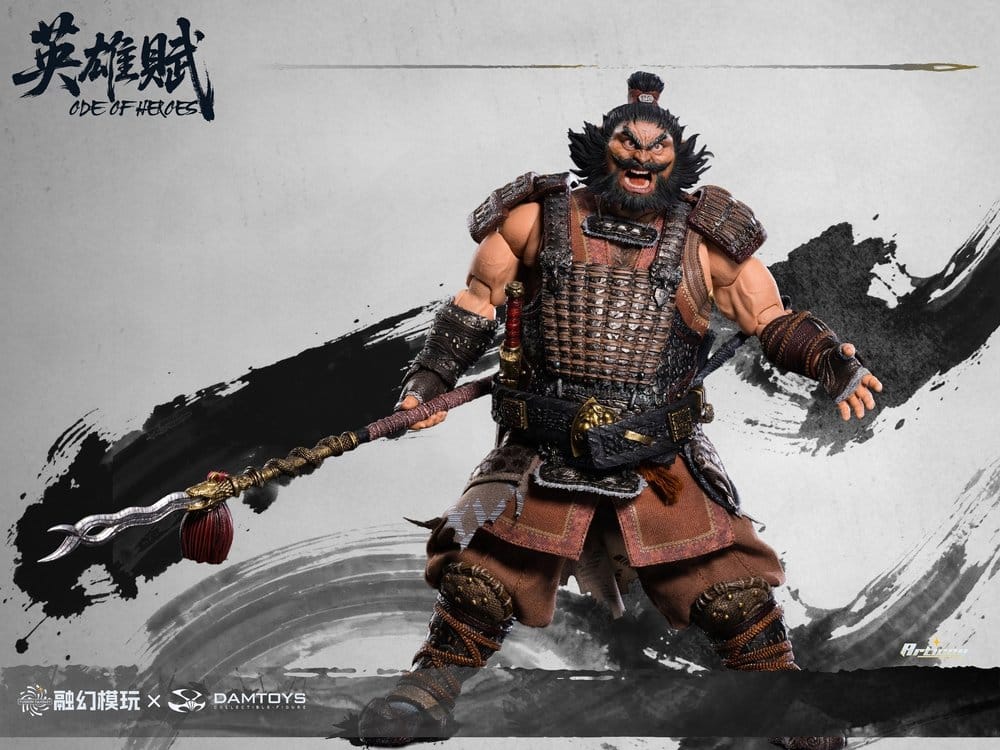 Romance of the Three Kingdoms Action Figure 1/12 Ode of Heroes: Zhang Fei (Deluxe) 16 cm