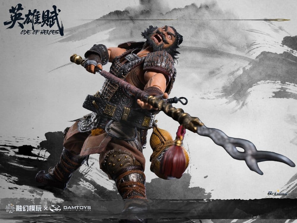 Romance of the Three Kingdoms Action Figure 1/12 Ode of Heroes: Zhang Fei (Deluxe) 16 cm