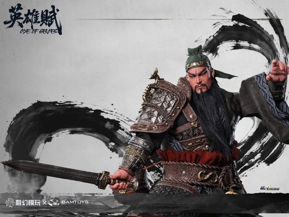 Romance of the Three Kingdoms Action Figure 1/12 Ode of Heroes: Guan Yu (Deluxe) 17 cm