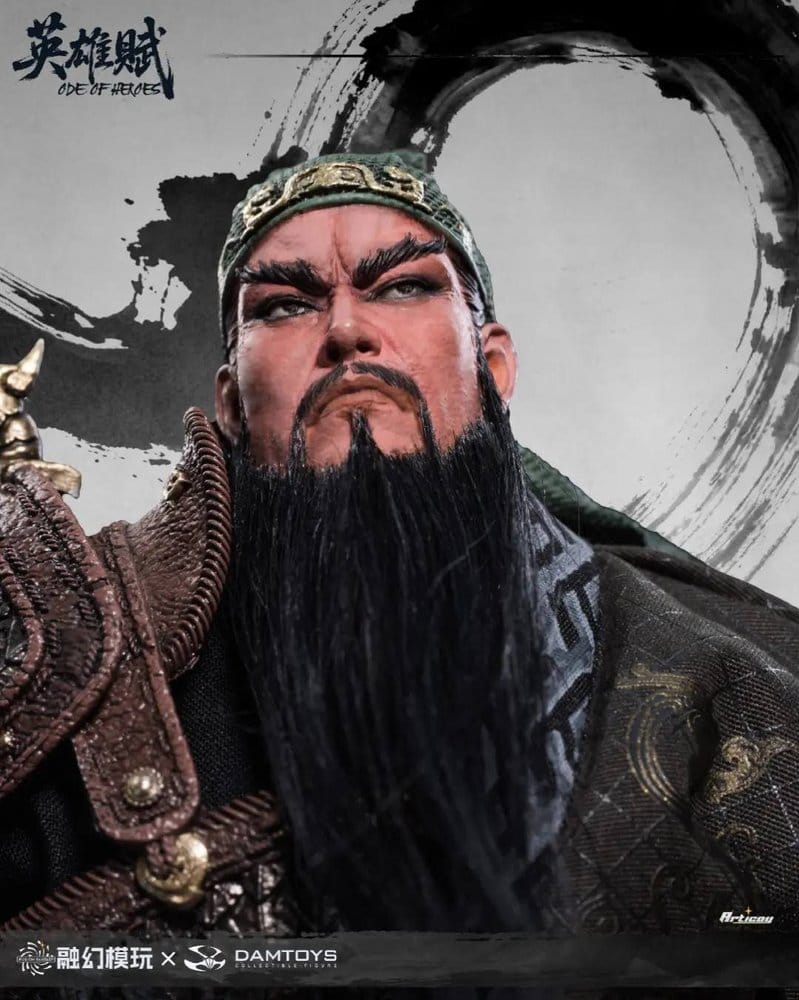 Romance of the Three Kingdoms Action Figure 1/12 Ode of Heroes: Guan Yu (Deluxe) 17 cm