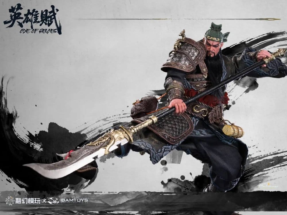 Romance of the Three Kingdoms Action Figure 1/12 Ode of Heroes: Guan Yu (Deluxe) 17 cm
