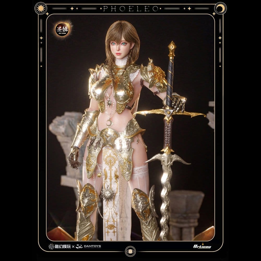 Deity Erosion Action Figure 1/6 Hwit ole-Phoeleo (Rooted Hair Version) 30 cm