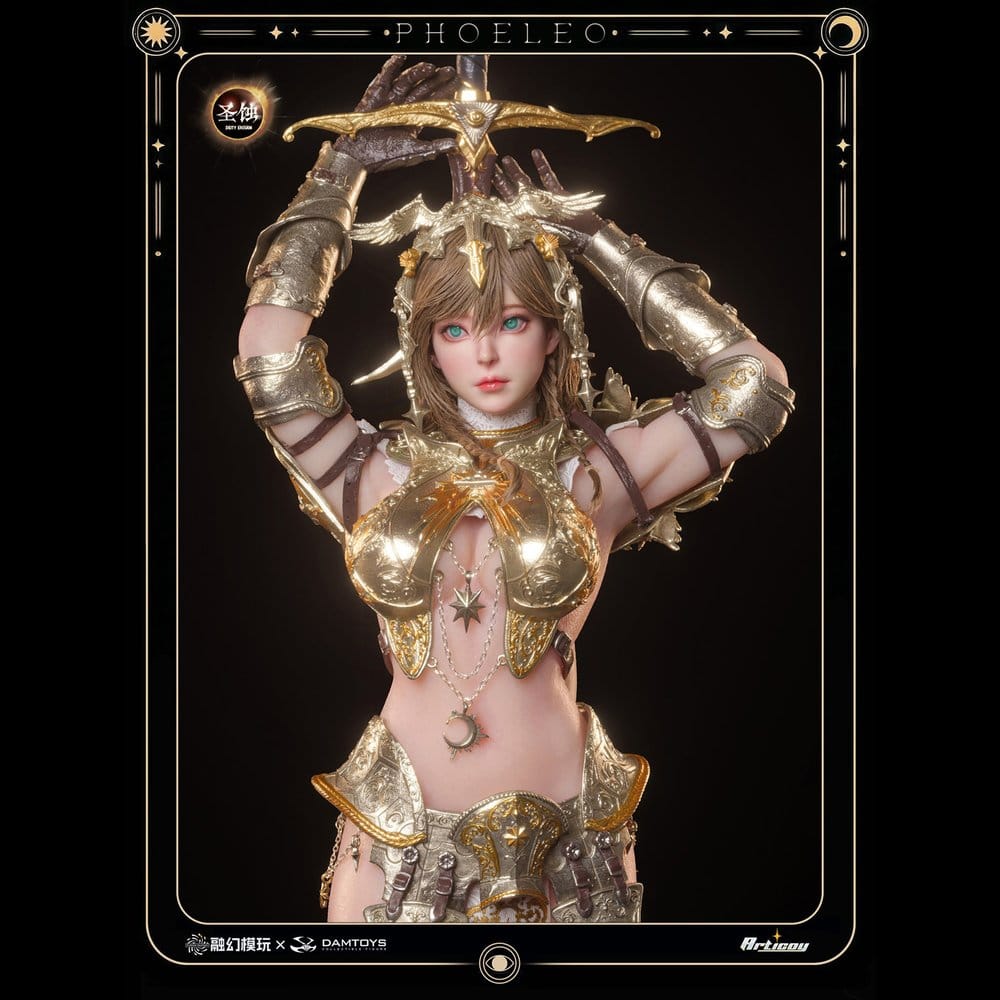 Deity Erosion Action Figure 1/6 Hwit ole-Phoeleo (Rooted Hair Version) 30 cm