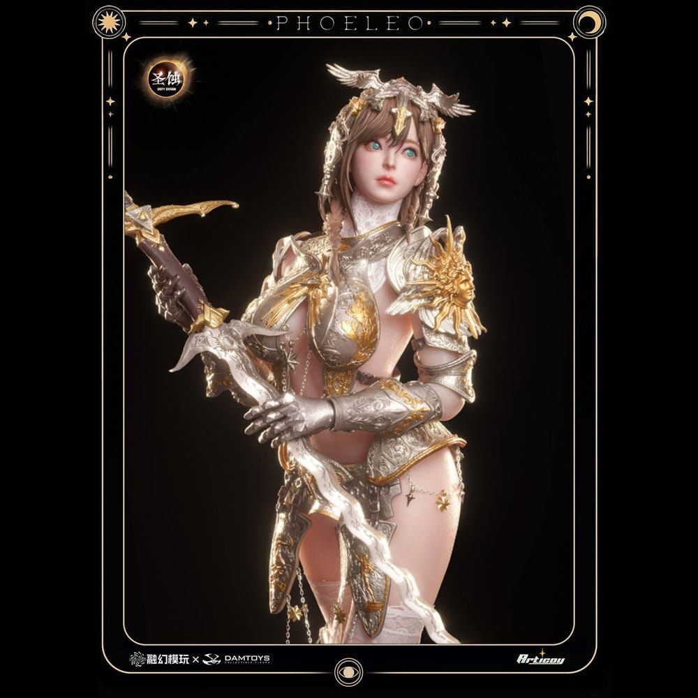 Deity Erosion Action Figure 1/6 Hwit ole-Phoeleo (Sculpted Hair Version) 30 cm