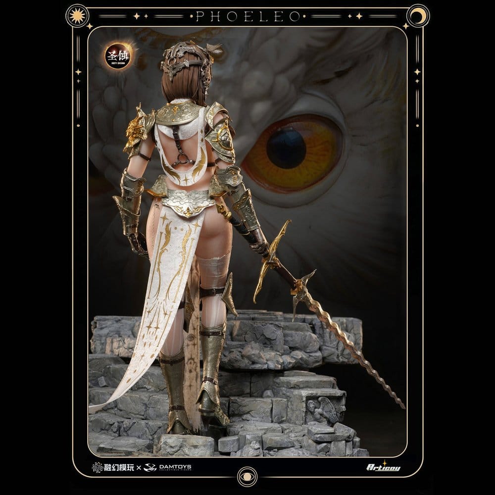 Deity Erosion Action Figure 1/6 Hwit ole-Phoeleo (Sculpted Hair Version) 30 cm