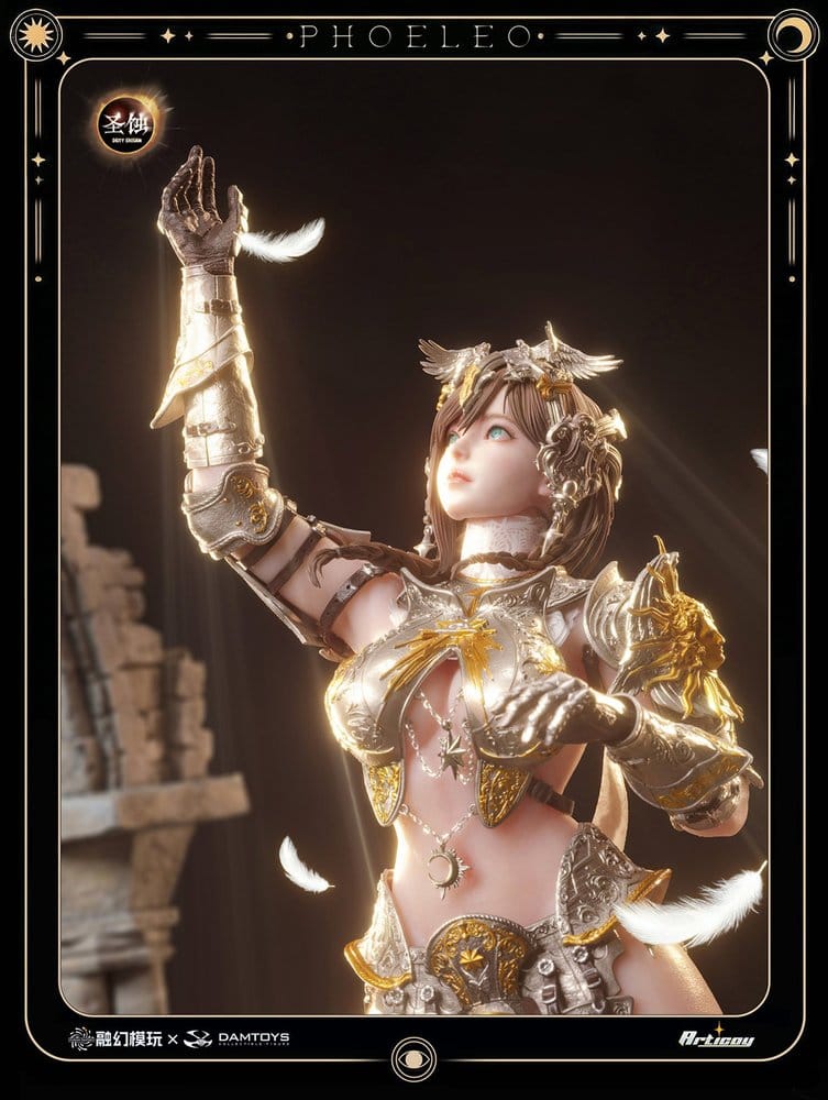 Deity Erosion Action Figure 1/6 Hwit ole-Phoeleo (Sculpted Hair Version) 30 cm