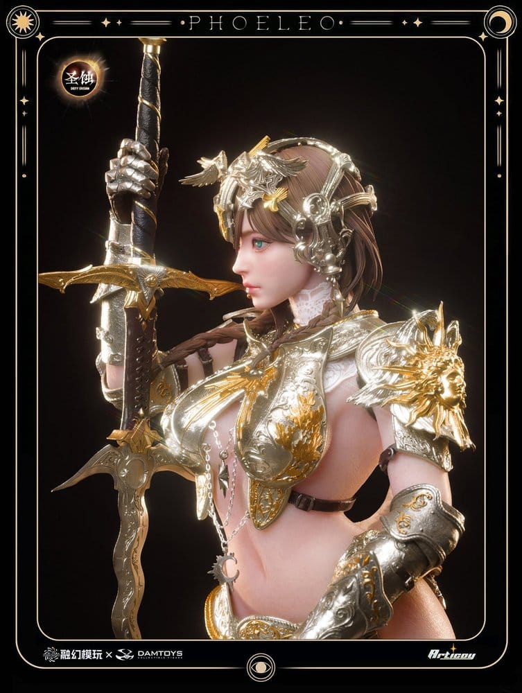 Deity Erosion Action Figure 1/6 Hwit ole-Phoeleo (Sculpted Hair Version) 30 cm