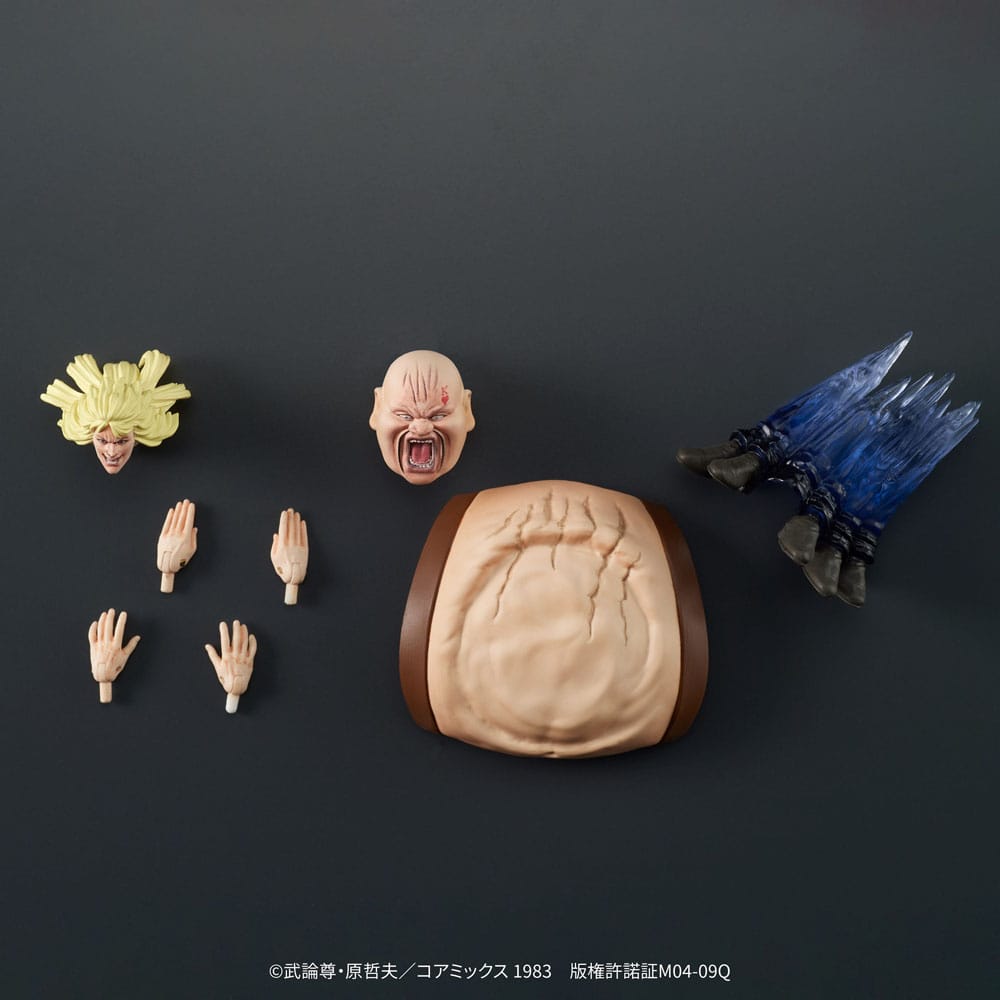 Fist of the North Star Digaction Action Figures Set Shin & Heart 11 cm