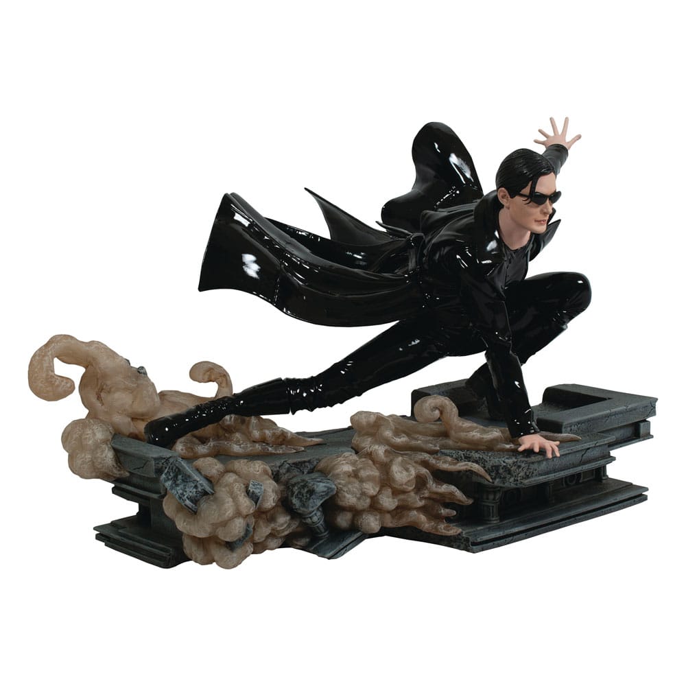 The Matrix Gallery Deluxe PVC Statue Trinity - Damaged packaging