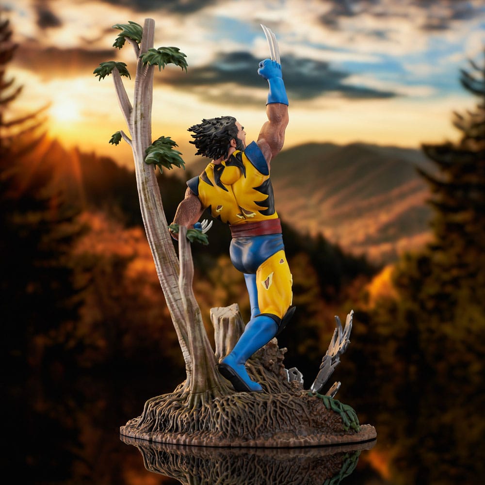 Marvel Gallery PVC Diorama 90's Comic Wolverine 28 cm