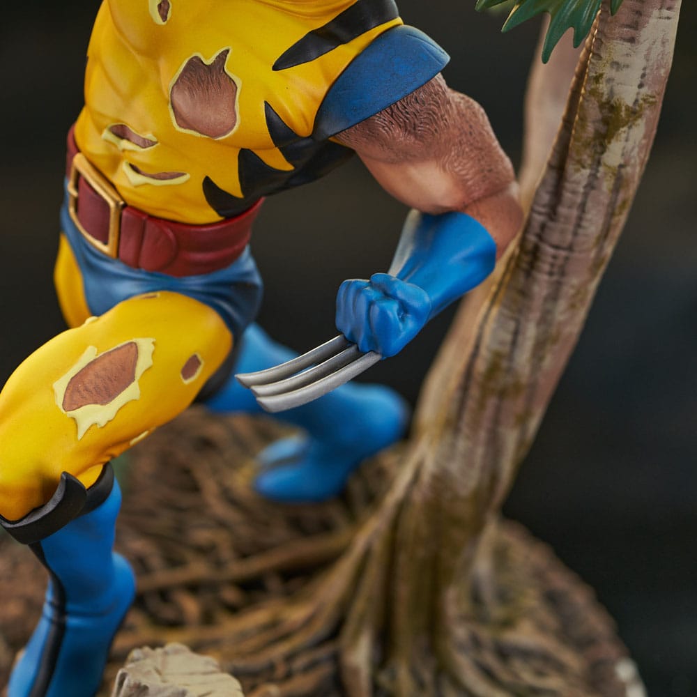 Marvel Gallery PVC Diorama 90's Comic Wolverine 28 cm