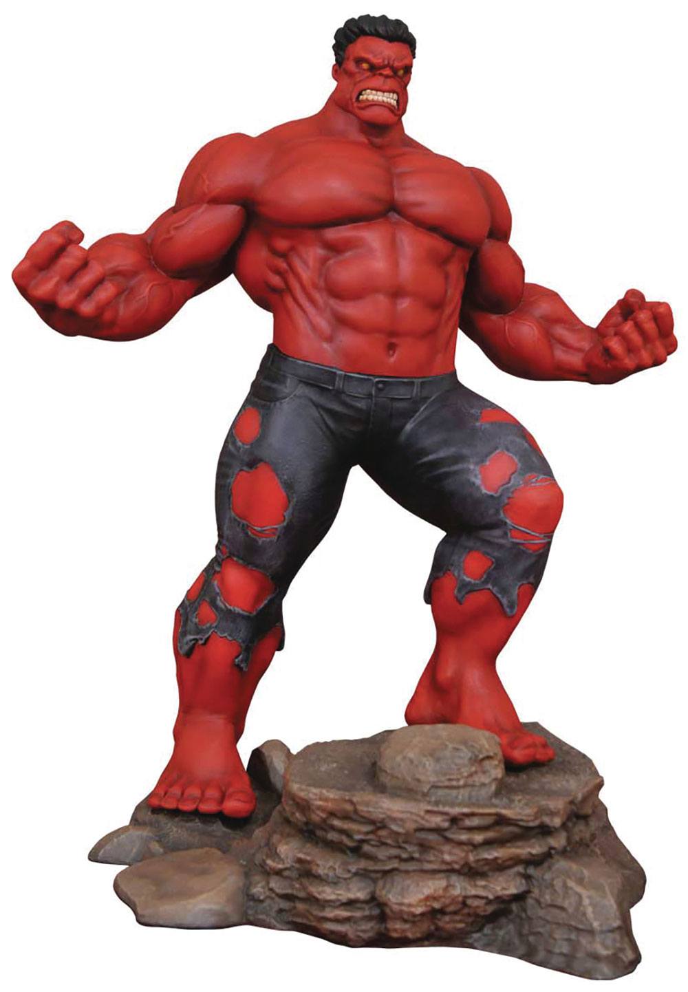 Marvel Gallery PVC Diorama Red Hulk 25cm