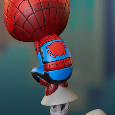 Marvel Animated Statue Spider-Man on Chimney 15 cm