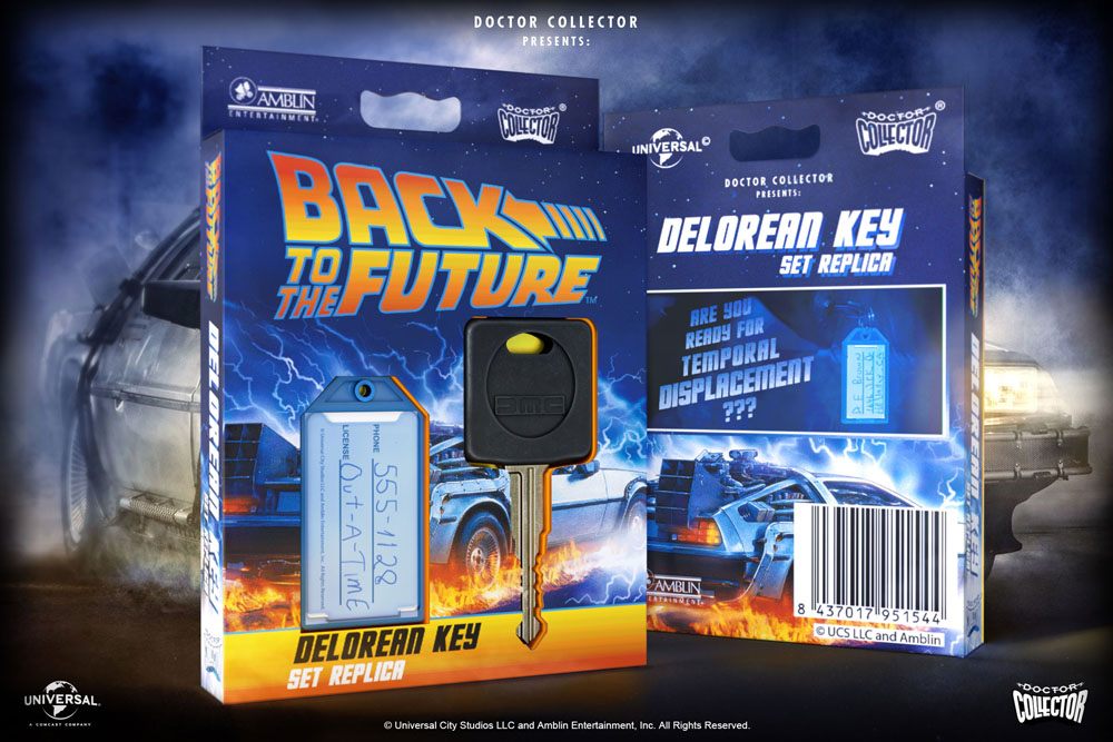 Back To The Future Replica 1/1 DeLorean Key