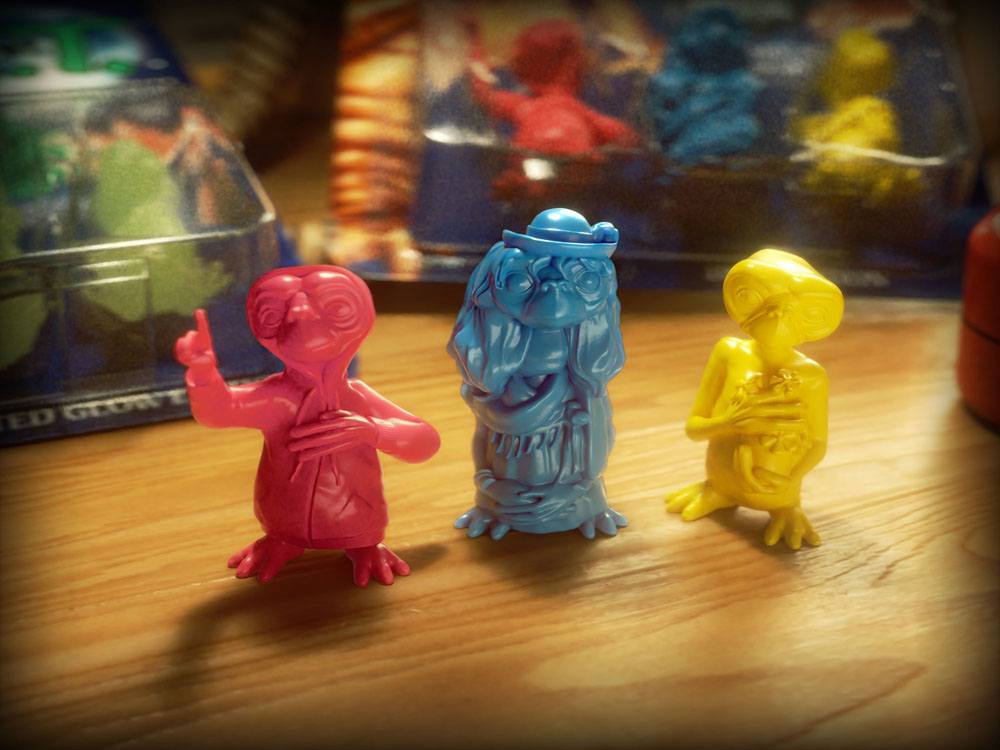 E.T. the Extra-Terrestrial Collector's Set Mini Figures 3-Pack 1982 Edition 5 cm