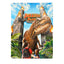 Jurassic Park WoodArts 3D Wooden Wall Art Rex Attack 30 x 40 cm