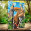 Jurassic Park WoodArts 3D Wooden Wall Art Rex Attack 30 x 40 cm