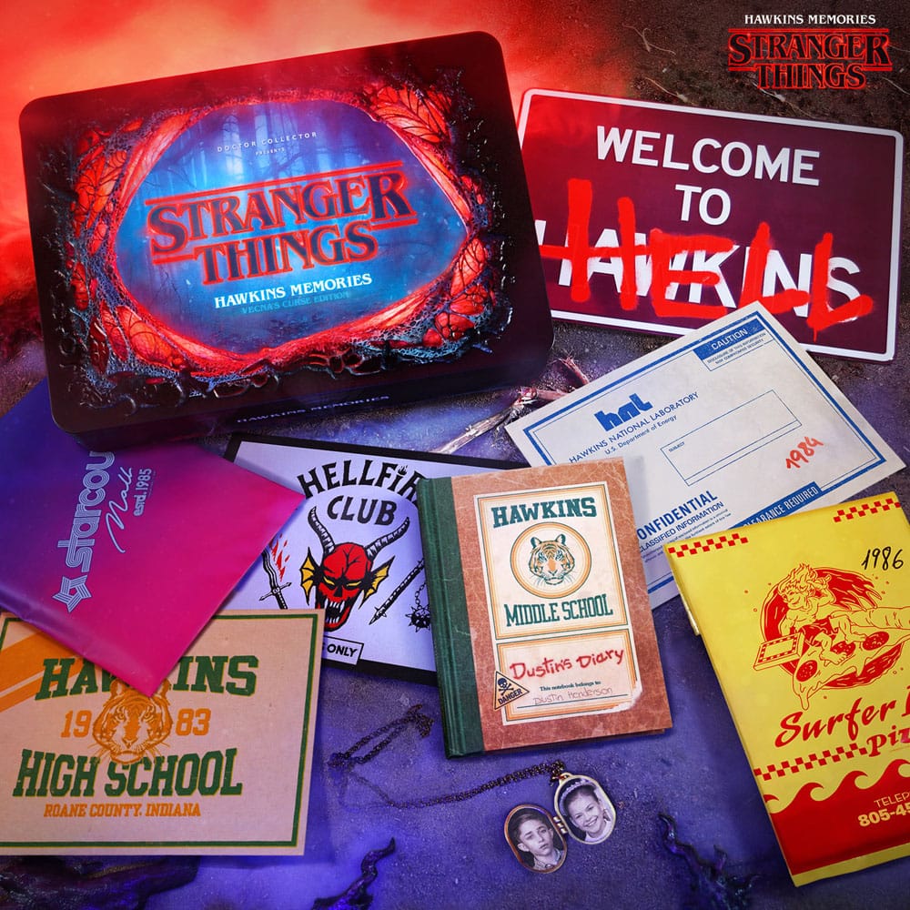 Stranger Things Hawkins Memories Kit Vecna´s Course Limited Edition - Damaged packaging