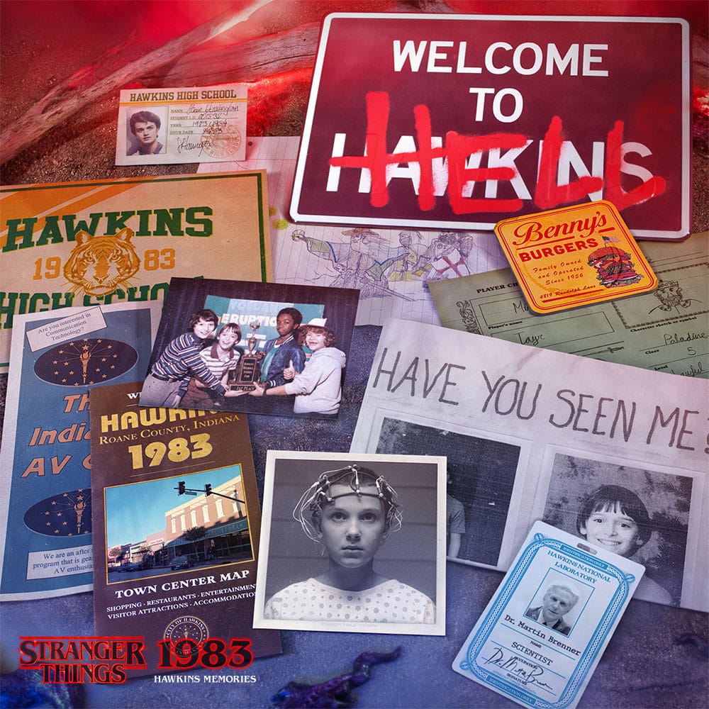 Stranger Things Hawkins Memories Kit Vecna´s Course Limited Edition - Damaged packaging