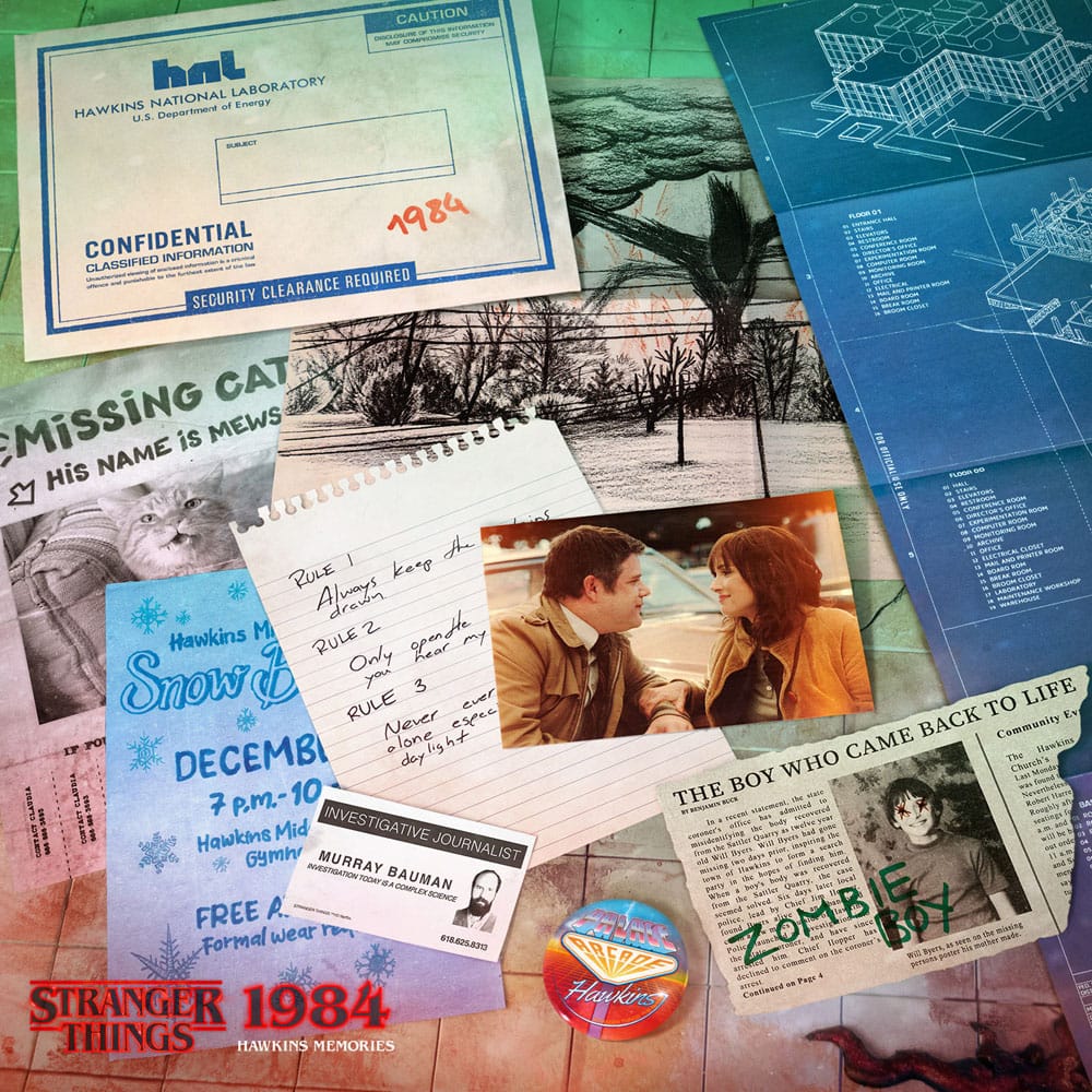 Stranger Things Hawkins Memories Kit Vecna´s Course Limited Edition - Damaged packaging