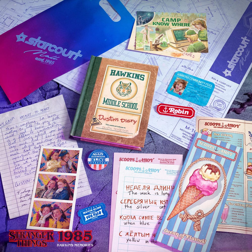 Stranger Things Hawkins Memories Kit Vecna´s Course Limited Edition - Severely damaged packaging