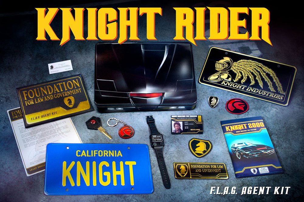 Knight Rider Gift Box FLAG Agent Kit