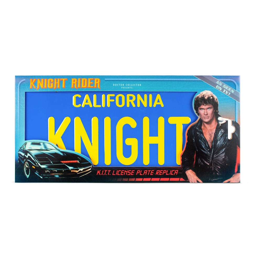 Knight Rider License plate