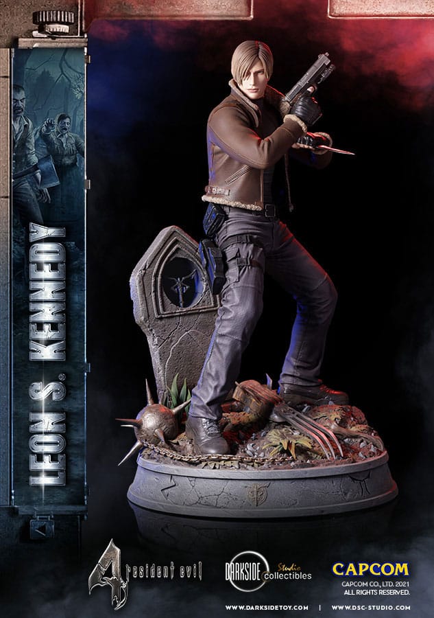 Resident Evil Premium Statue Leon Kennedy 50 cm