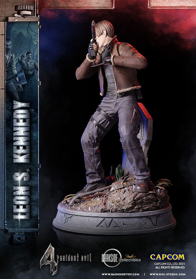 Resident Evil Premium Statue Leon Kennedy 50 cm