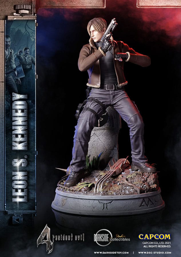 Resident Evil Premium Statue Leon Kennedy 50 cm