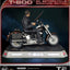 Terminator 2 Statue T-800 On Motorcycle Limited Signature Edition 70 cm
