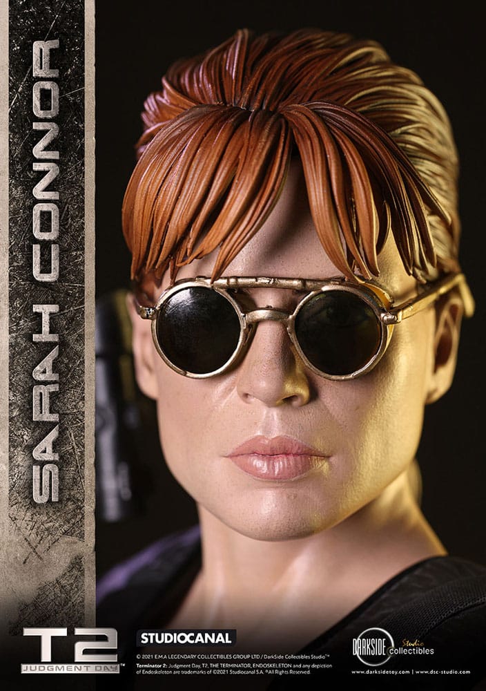 Terminator 2 Judgment Day Premium Statue 1/3 Sarah Connor T2 30th Anniversary Edition 71 cm