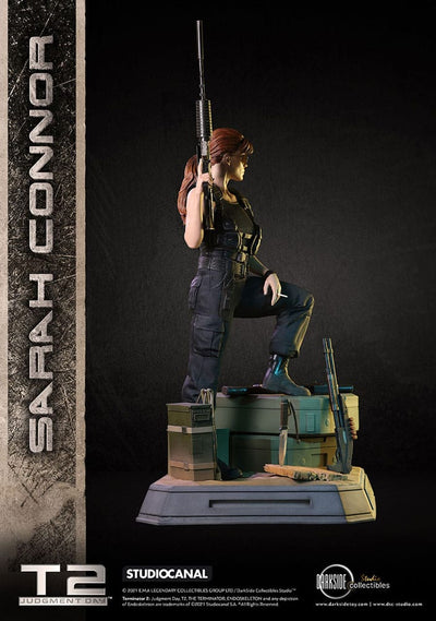 Terminator 2 Judgement Day Premium Statue 1/3 Sarah Connor T2 30th Anniversary Edition 71 cm