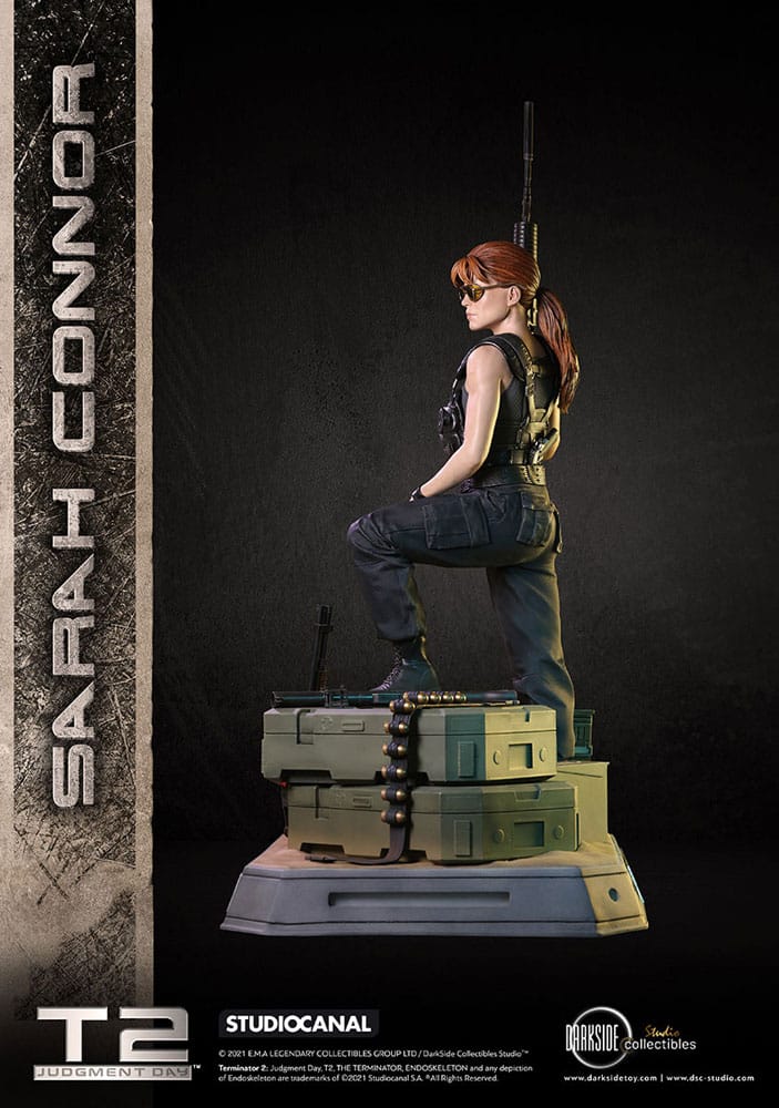 Terminator 2 Judgment Day Premium Statue 1/3 Sarah Connor T2 30th Anniversary Edition 71 cm