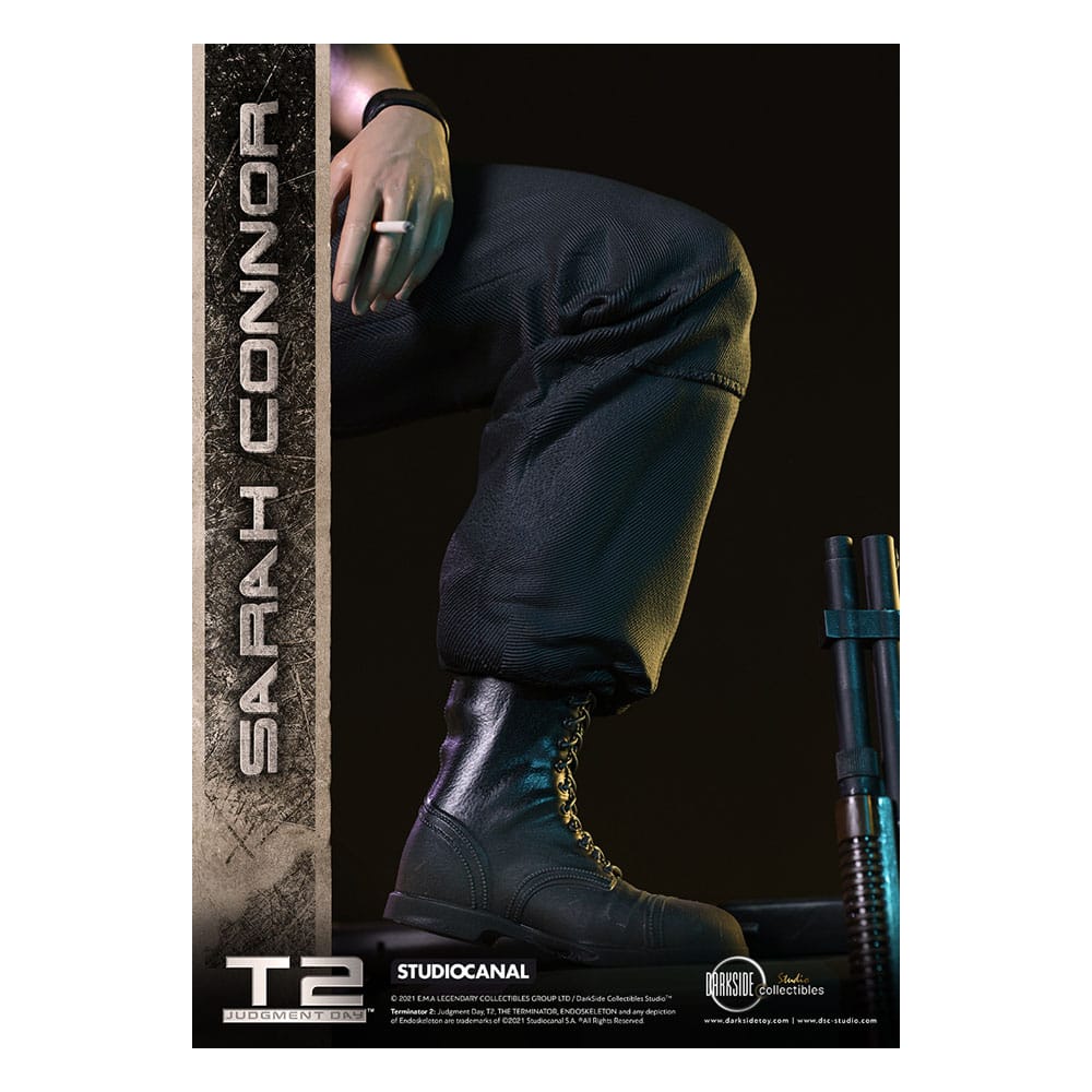 Terminator 2: Judgement Day 30th Anniversary Statue Sarah Connor 1/3 Exclusive 71 cm