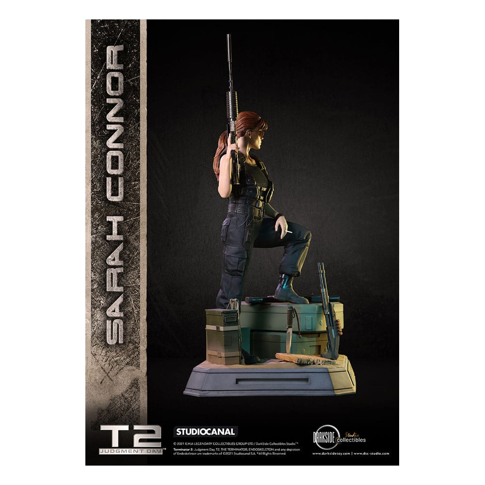 Terminator 2: Judgement Day 30th Anniversary Statue Sarah Connor 1/3 Exclusive 71 cm