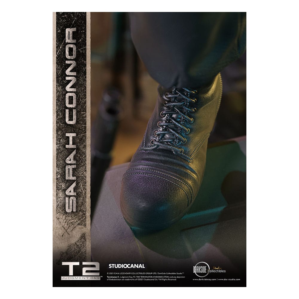 Terminator 2: Judgement Day 30th Anniversary Statue Sarah Connor 1/3 Exclusive 71 cm