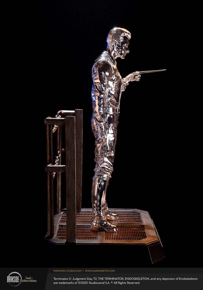 Terminator 2 Judgment Day Premium Statue 1/3 T-1000 Liquid Metal 30th Anniversary Edition 70 cm