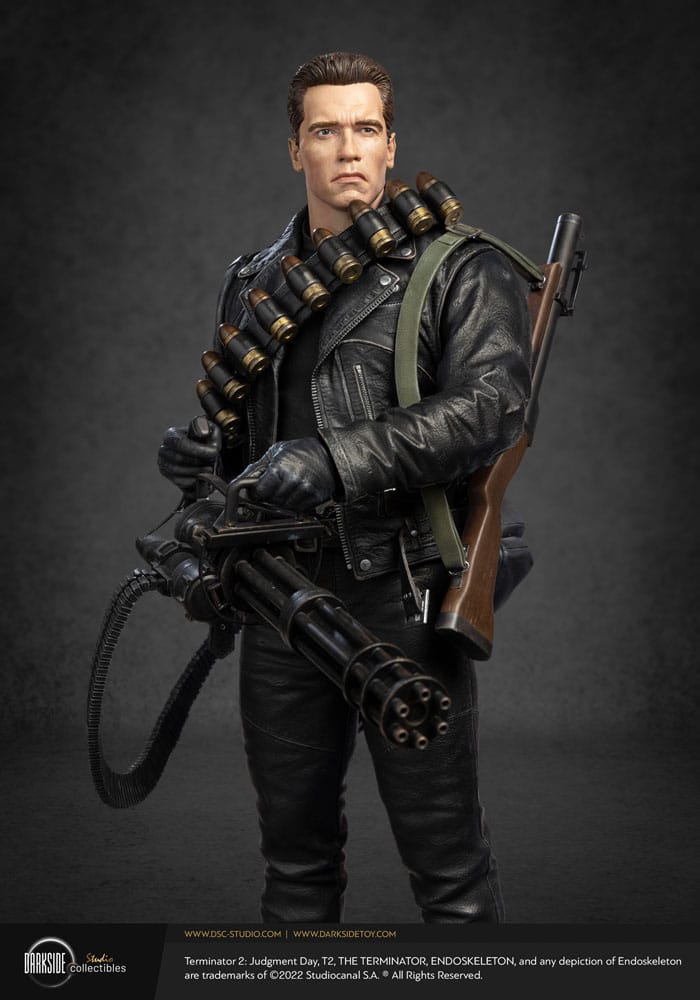 Terminator 2 Judgement Day Statue 1/3 T-800 30th Anniversary Ultimate Signature Edition 69 cm