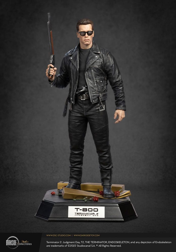 Terminator 2 Judgment Day Statue 1/3 T-800 30th Anniversary Signature Edition 69 cm