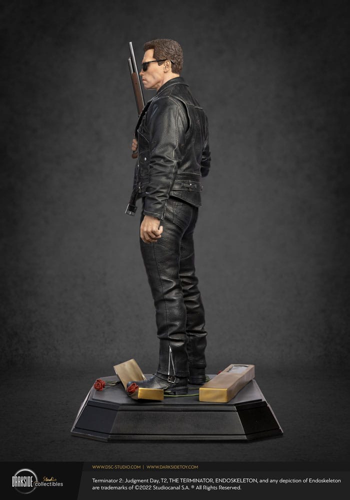 Terminator 2 Judgment Day Statue 1/3 T-800 30th Anniversary Signature Edition 69 cm