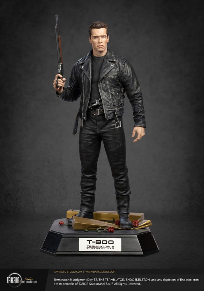 Terminator 2 Judgment Day Statue 1/3 T-800 30th Anniversary Signature Edition 69 cm