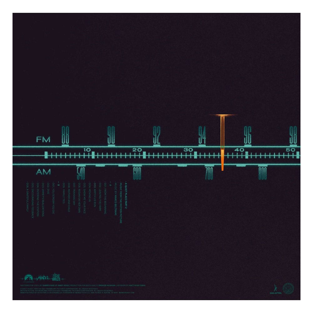 A Quiet Place 2 Original Motion Picture Soundtrack by Marco Beltrami Vinyl LP