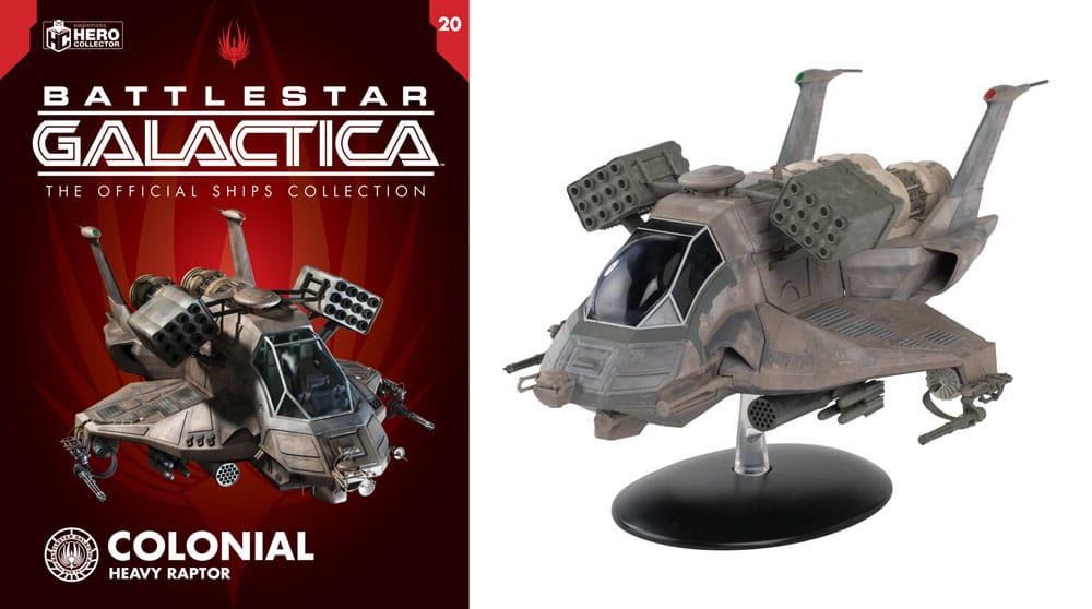 Battlestar Galactica Diecast Mini Replicas Heavy Raptor