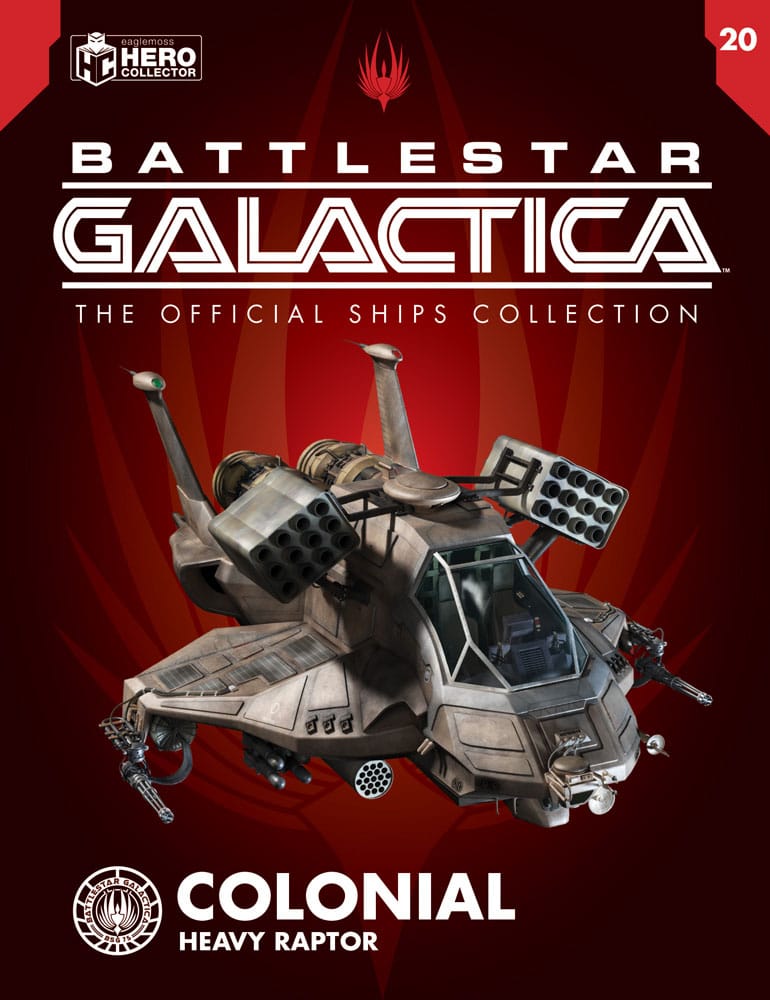 Battlestar Galactica Diecast Mini Replicas Heavy Raptor
