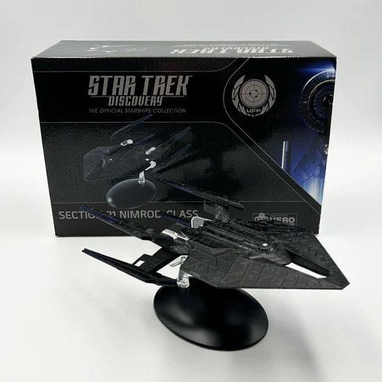 Star Trek: Discovery Diecast Mini Replicas Section 31 Ship (Large, 4 nacelles)