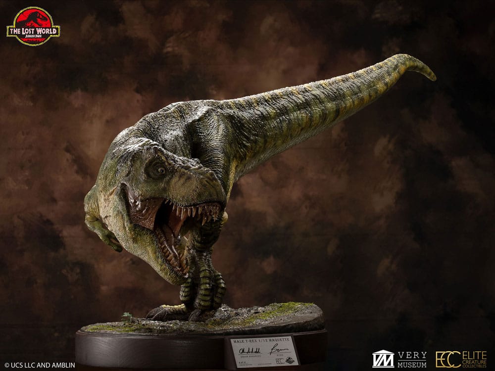 The Lost World: Jurassic Park Maquette 1/12 Tyrannosaur Buck 48 cm