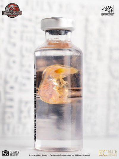 Jurassic Park III ECC Elite Creature Line Statue White Queen Hatching Egg 13 cm